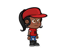 Red fighter