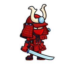 Red samurai